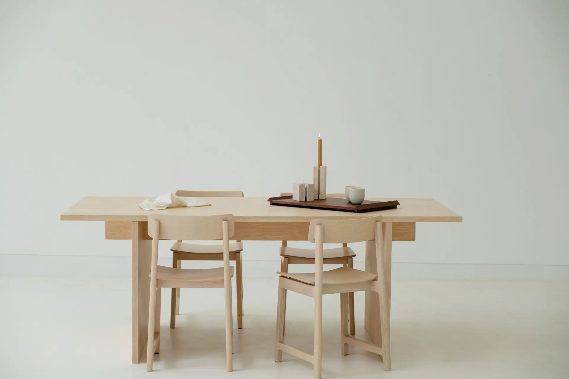 MOR Design - BASE table - Minimalist Modern Table in Oak (260x100)