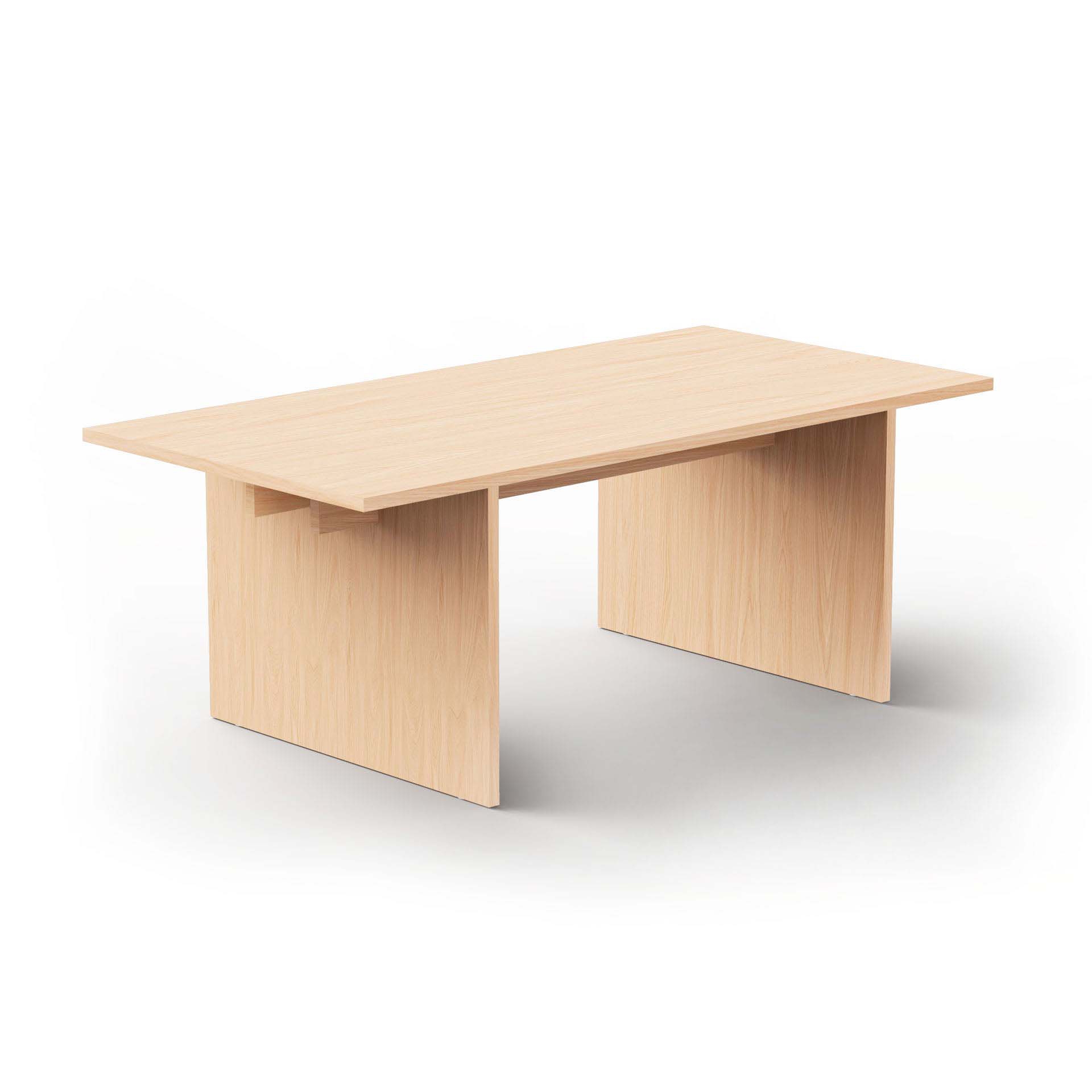 Produkt BASE table - Minimalist Modern Table in Ash (200x100) des Herstellers MOR Design anzeigen