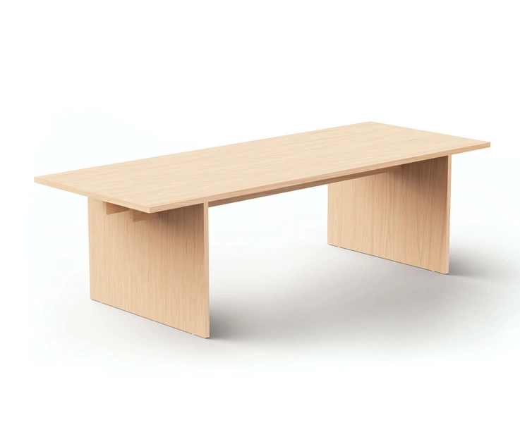 Photo inspiration: Visual Reference: Base Table Minimalist Modern Table In Ash 260X100
