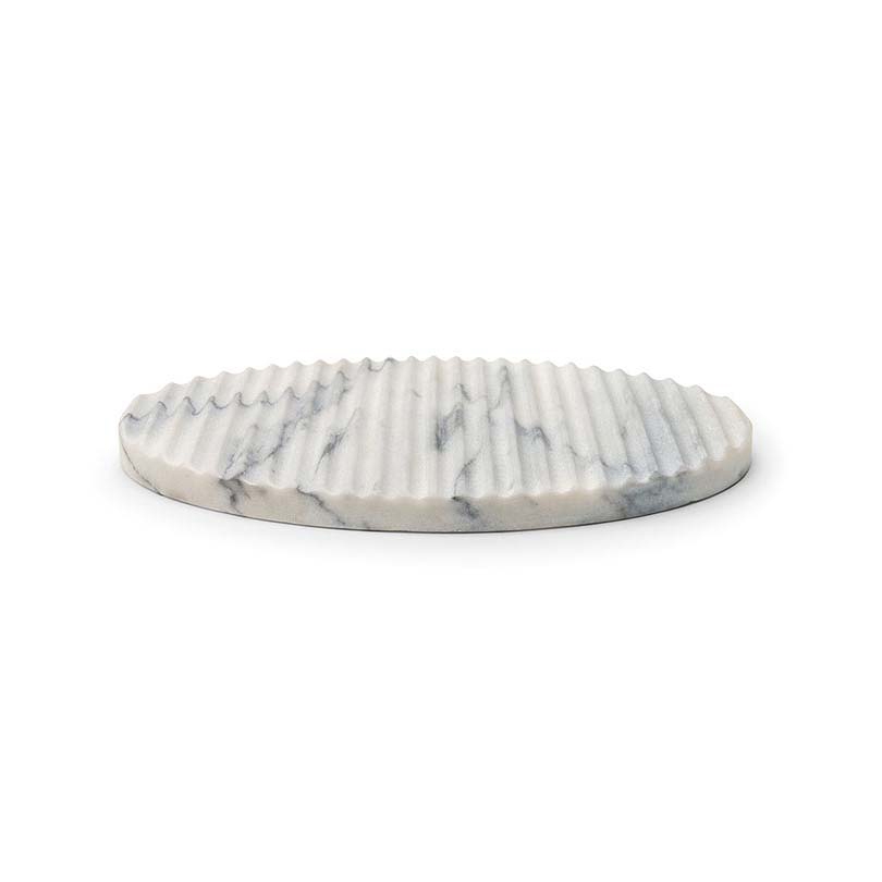 Vertoon produk PEDRA plate - Minimalist Modern Marble plate medium van vervaardiger MOR Design