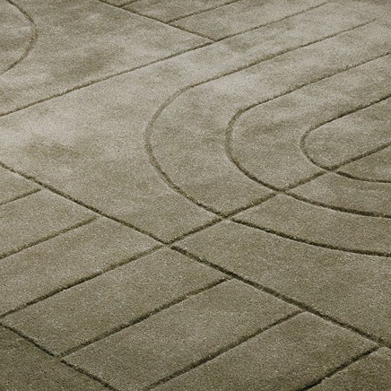 Arch Rug - Soft Olive