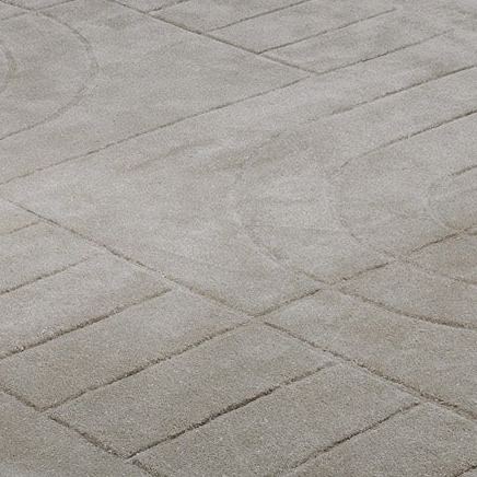 Arch Rug - Warm Grey