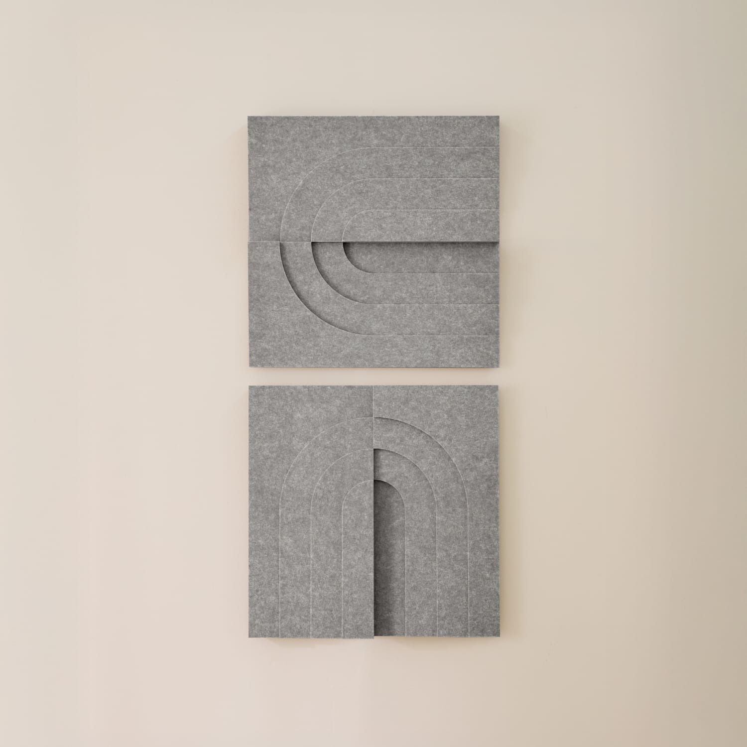 Arch Tile - Cloudy Grey | Set of 2