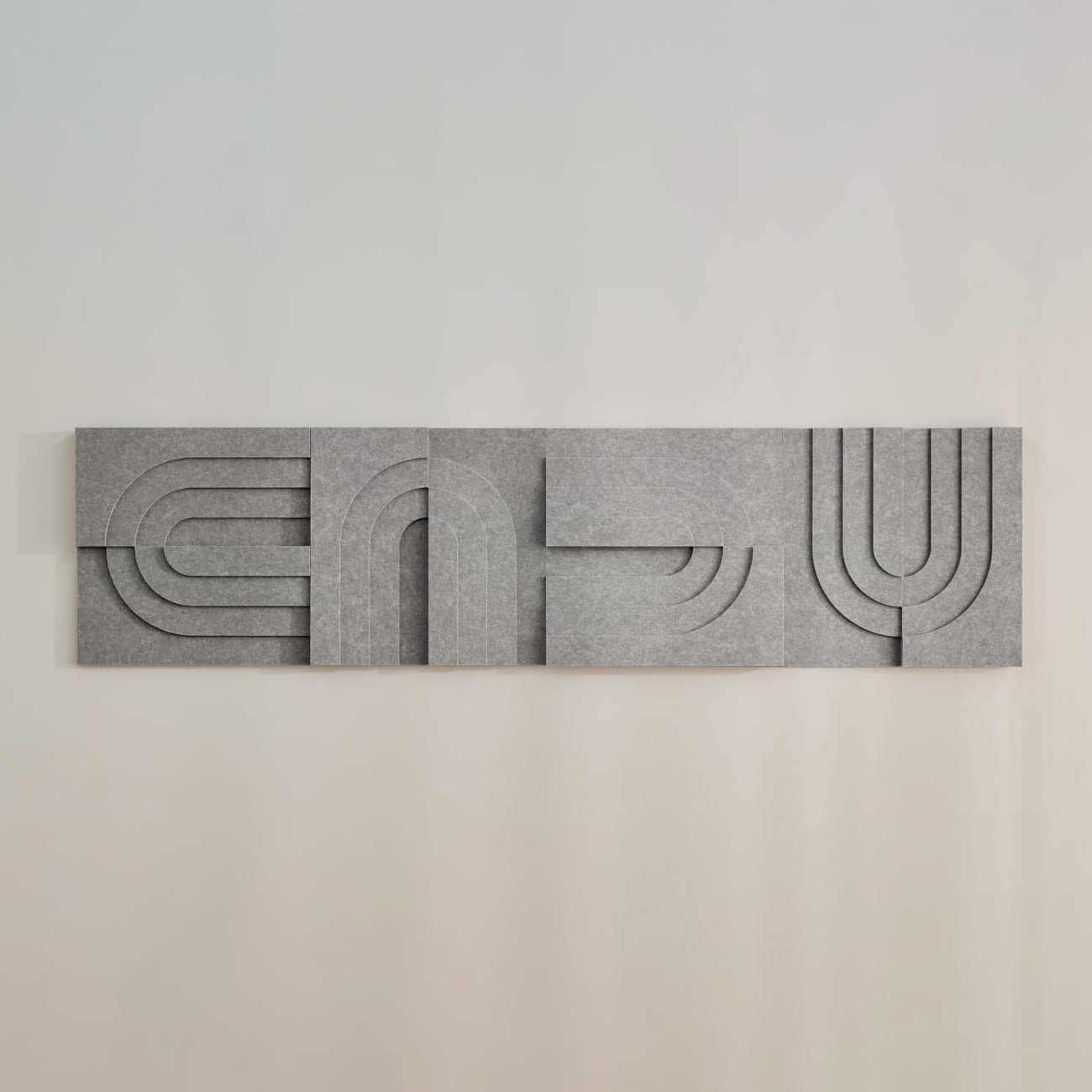 Arch Tile - Cloudy Grey | Set of 4