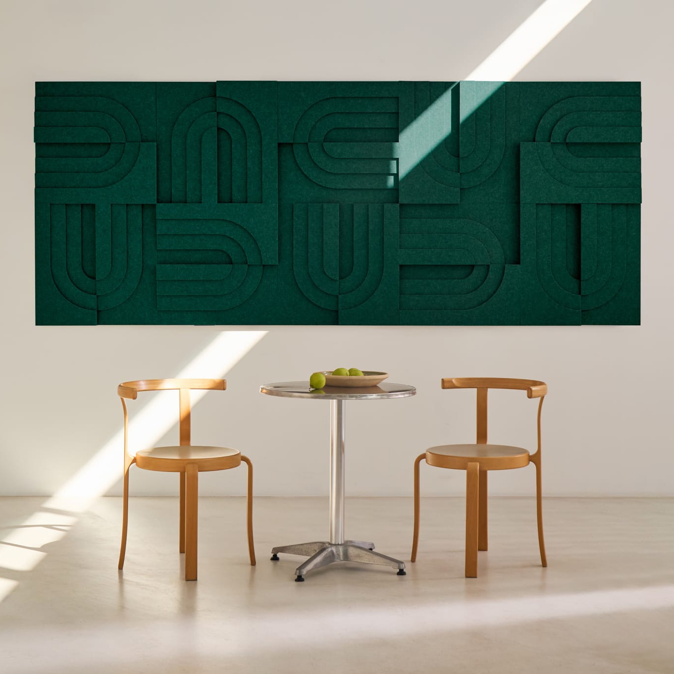Arch Tile - Petroleum Green | Set of 10