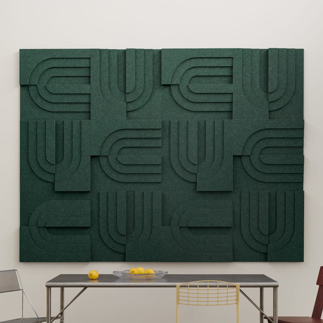 Arch Tile - Petroleum Green | Set of 12