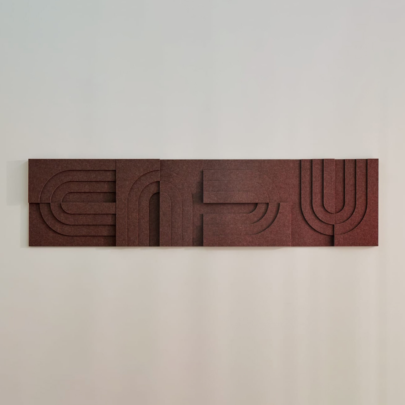 Arch Tile - Reddish Brown | Set of 4