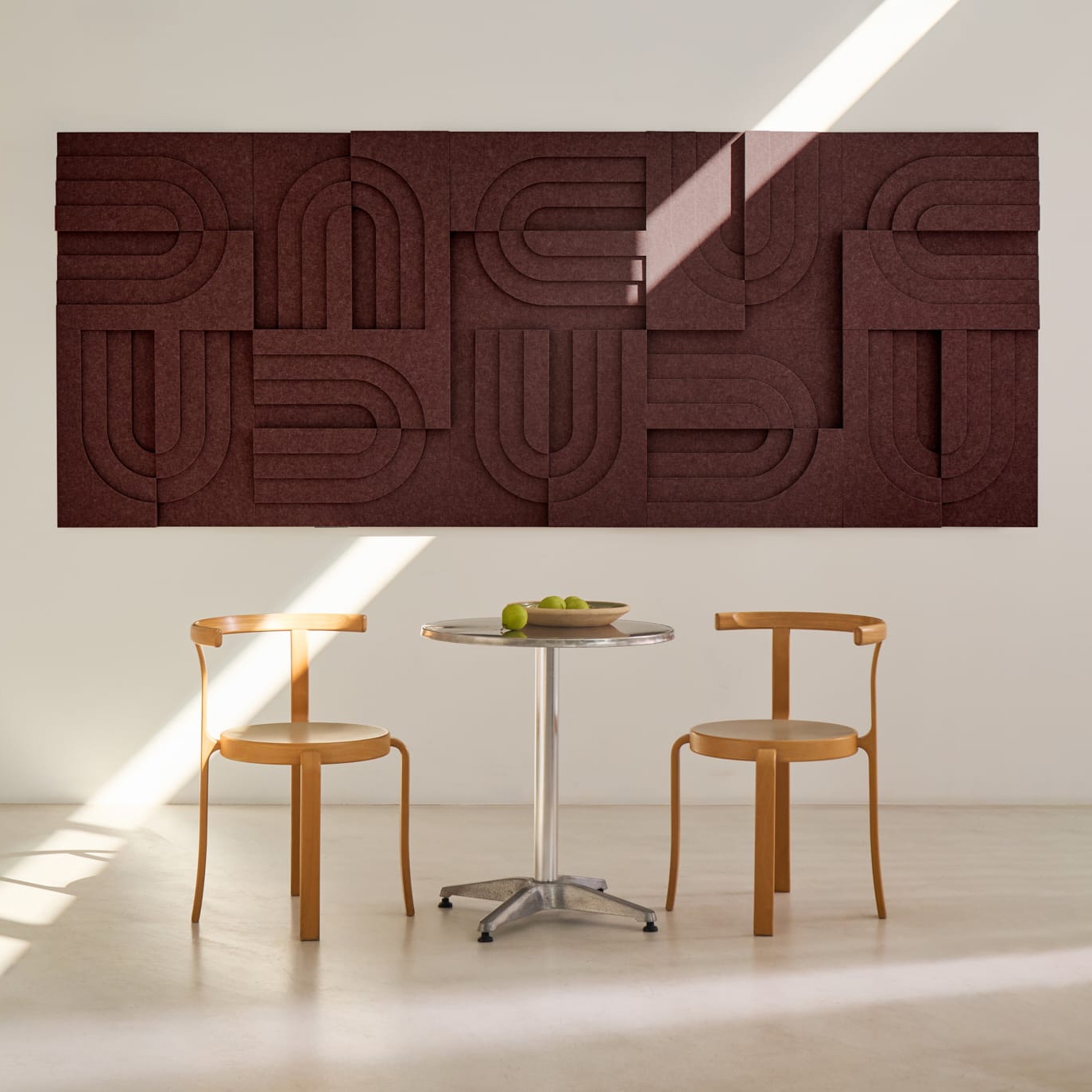 Arch Tile - Reddish Brown | Set of 10