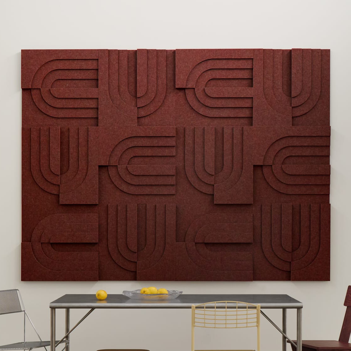 Arch Tile - Reddish Brown | Set of 12