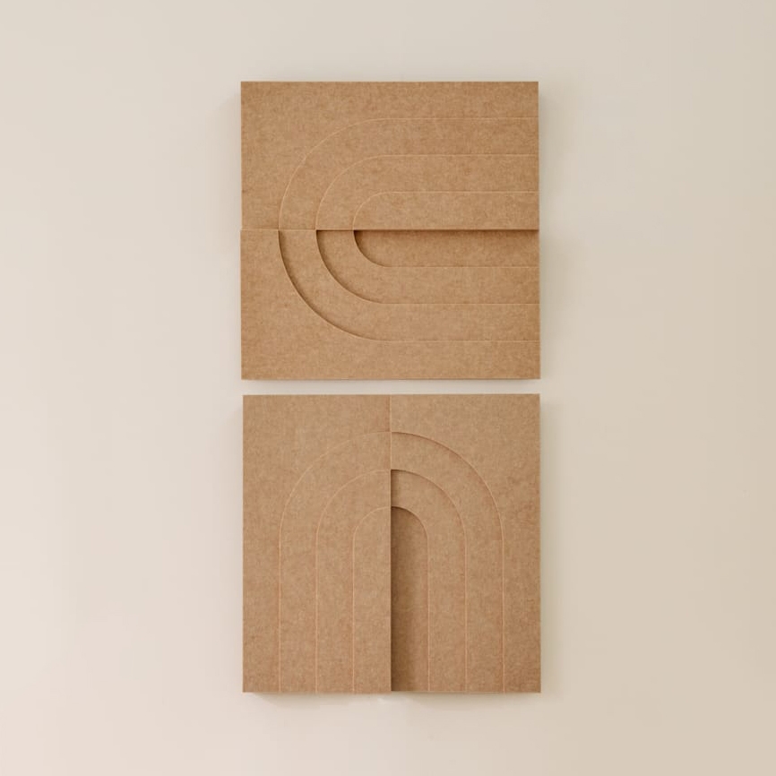 Arch Tile - Sand Beige | Set of 2