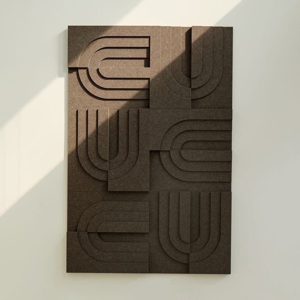 Arch Tile - Warm Grey | Set of 6