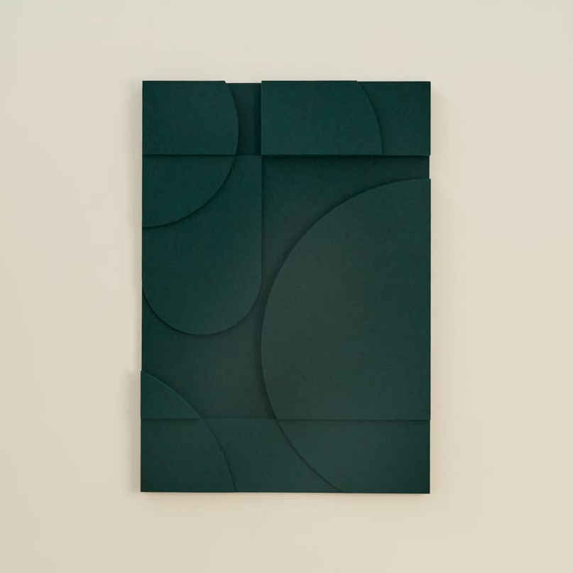 Geometric - Petroleum Green