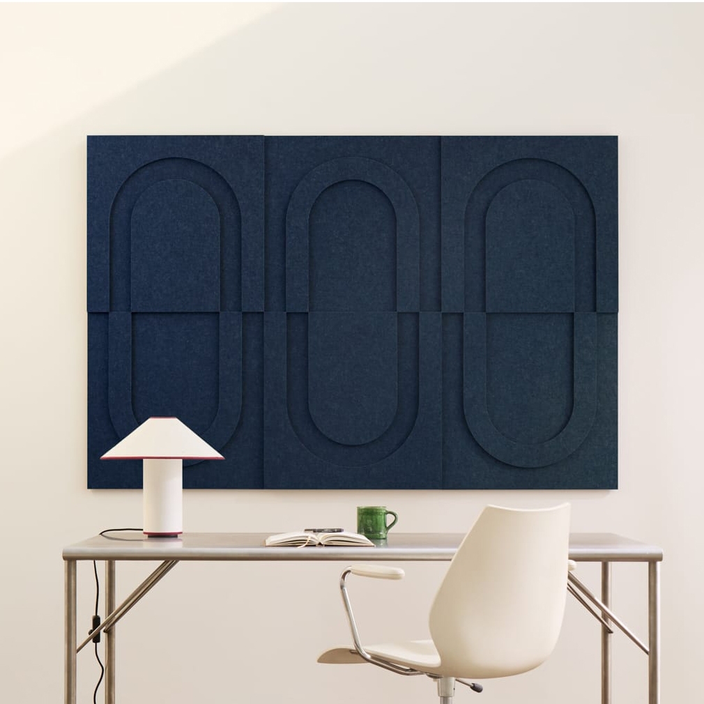 Geometric Tile - Ocean Blue | Set of 6