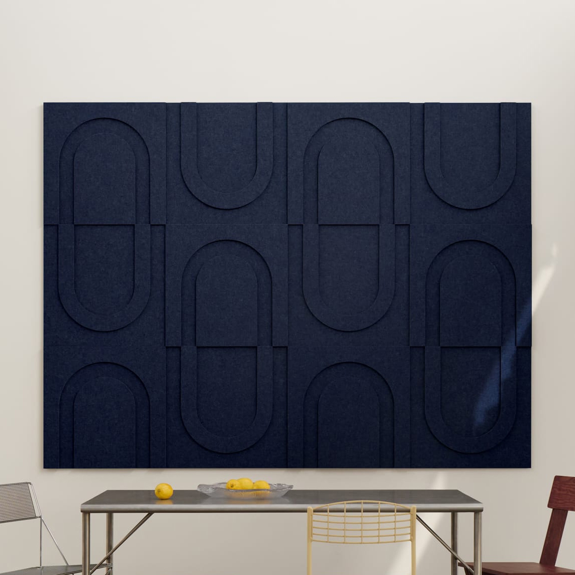 Geometric Tile - Ocean Blue | Set of 12