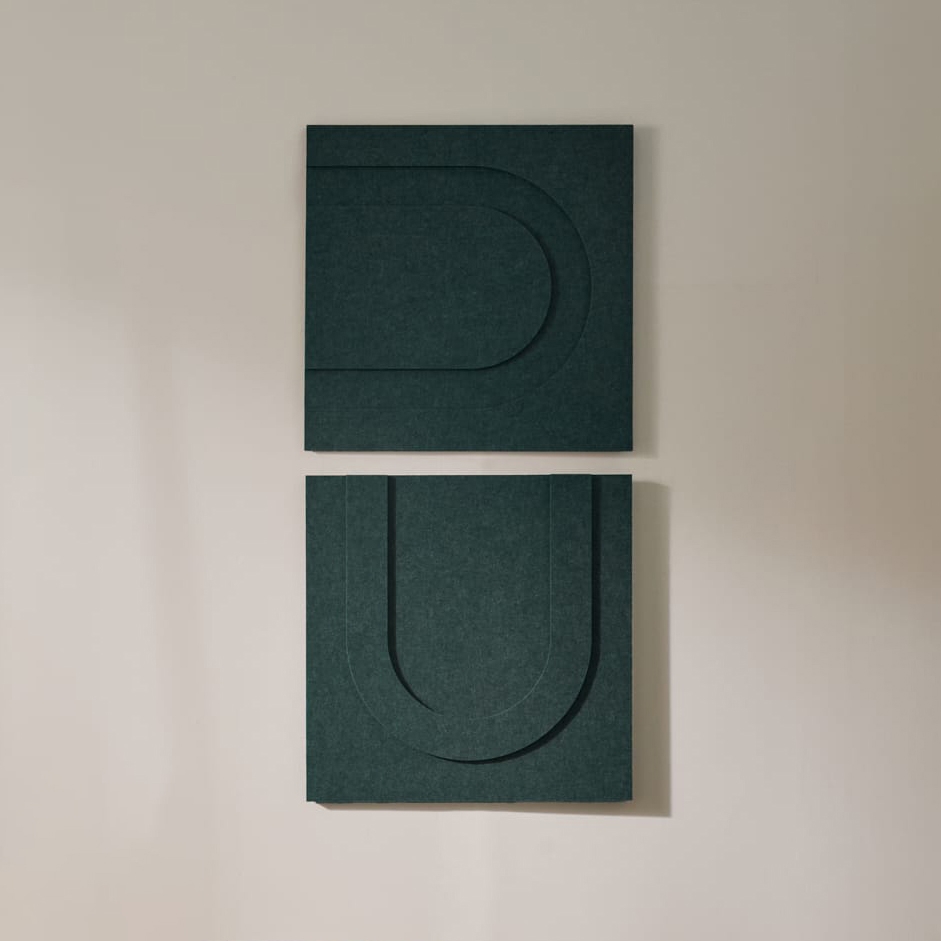Mostra il prodotto Geometric Tile - Petroleum Green | Set of 2 del produttore Arturel HQ