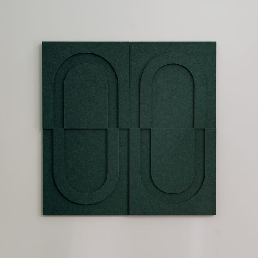 Display product Geometric Tile - Petroleum Green | Set of 4 from manufacturer Arturel HQ