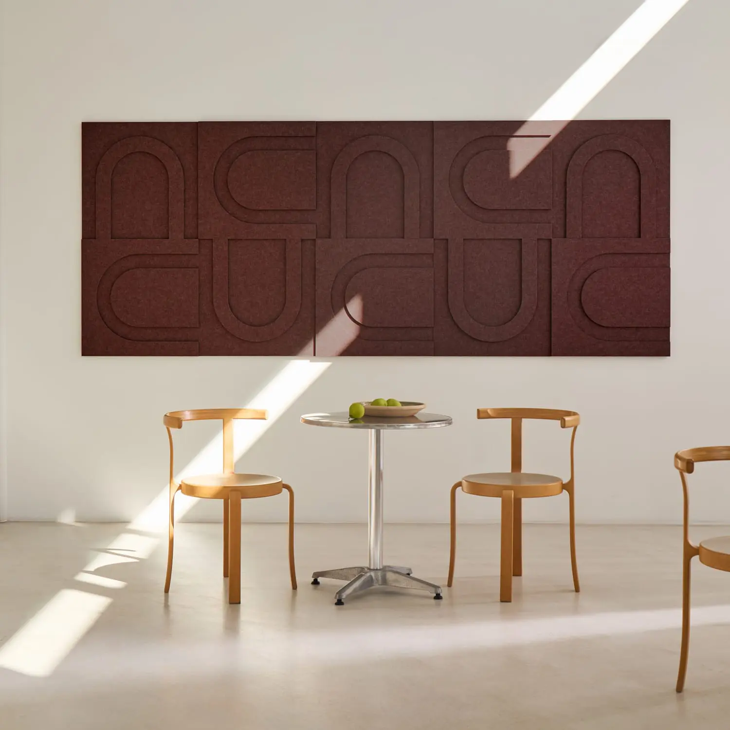 Arturel HQ - Geometric Tile - Reddish Brown | Set of 10