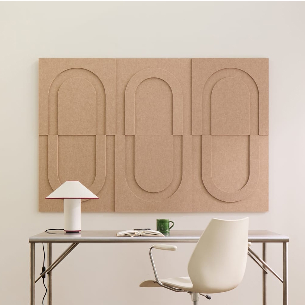 Geometric Tile - Sand Beige | Set of 6