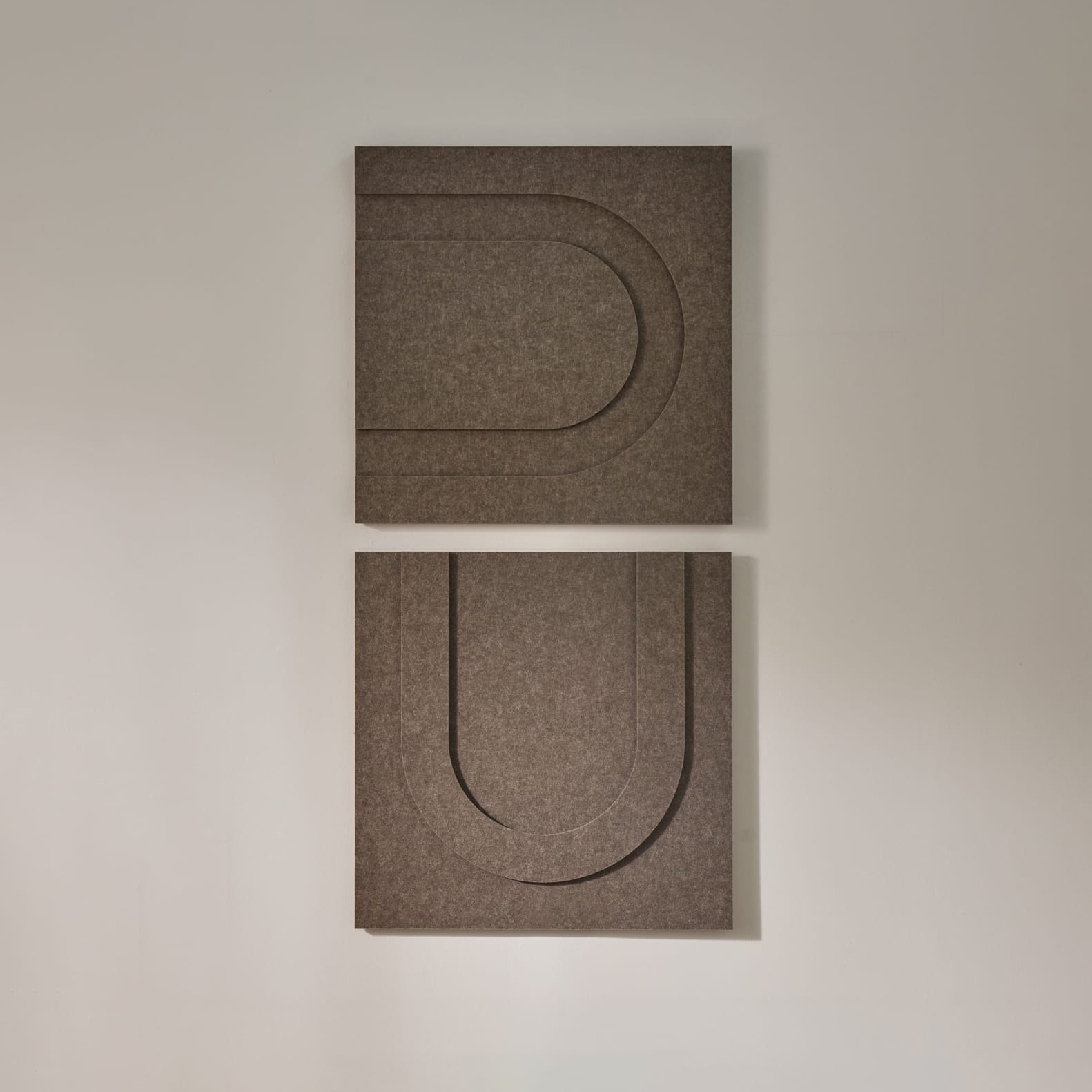 Geometric Tile - Warm Grey | Set of 2