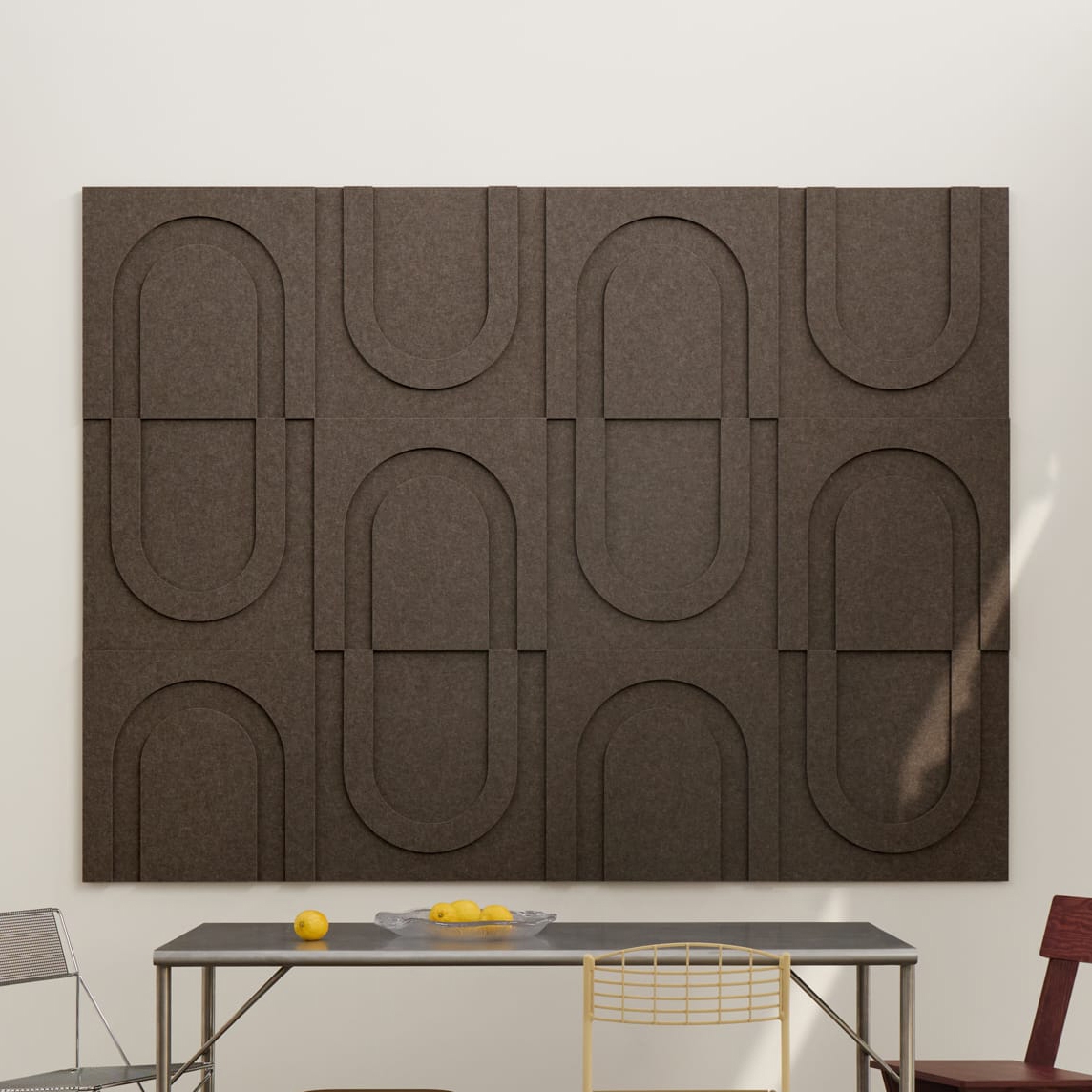 Produkt Geometric Tile - Warm Grey | Set of 12 des Herstellers Arturel HQ anzeigen