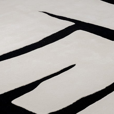 Vertoon produk Stone Rug - Ivory & Black van vervaardiger Arturel HQ