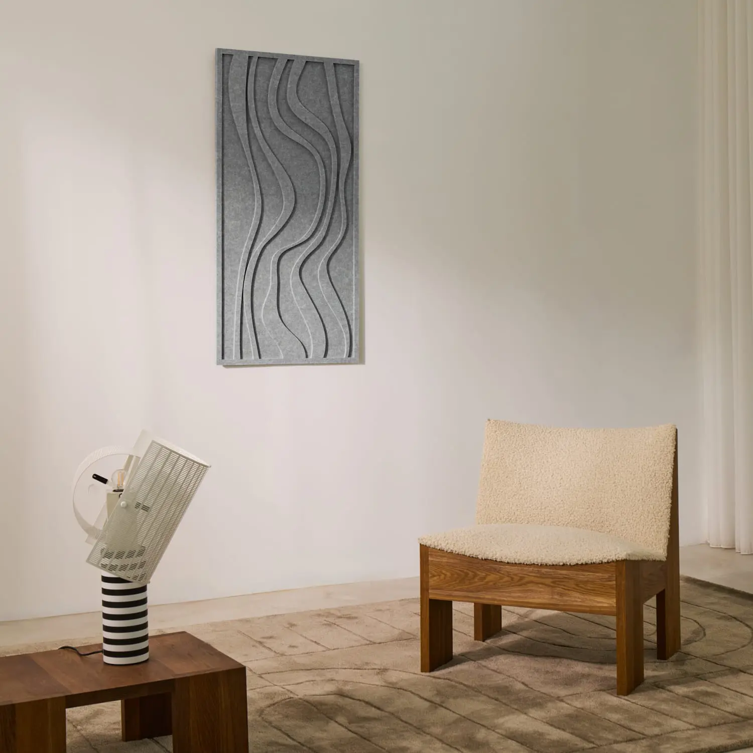 Arturel HQ - Wave Long - Cloudy Grey | Single with border