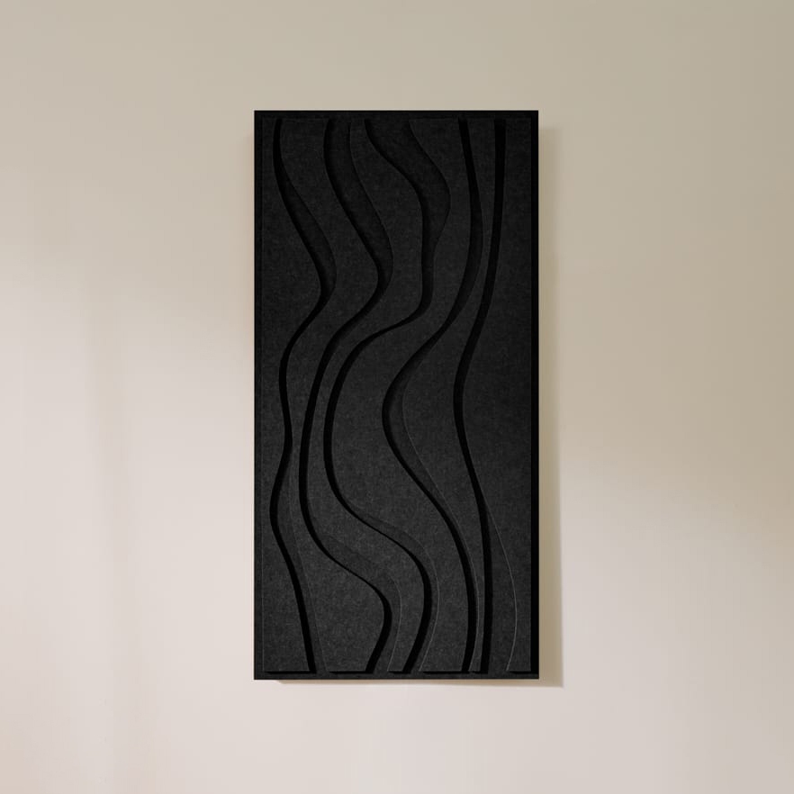 Wave Long - Night Black | Single without border