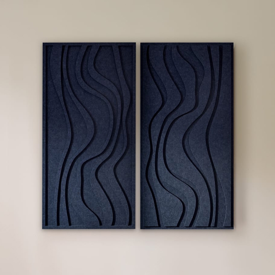 Wave Long - Ocean Blue | Set of 2
