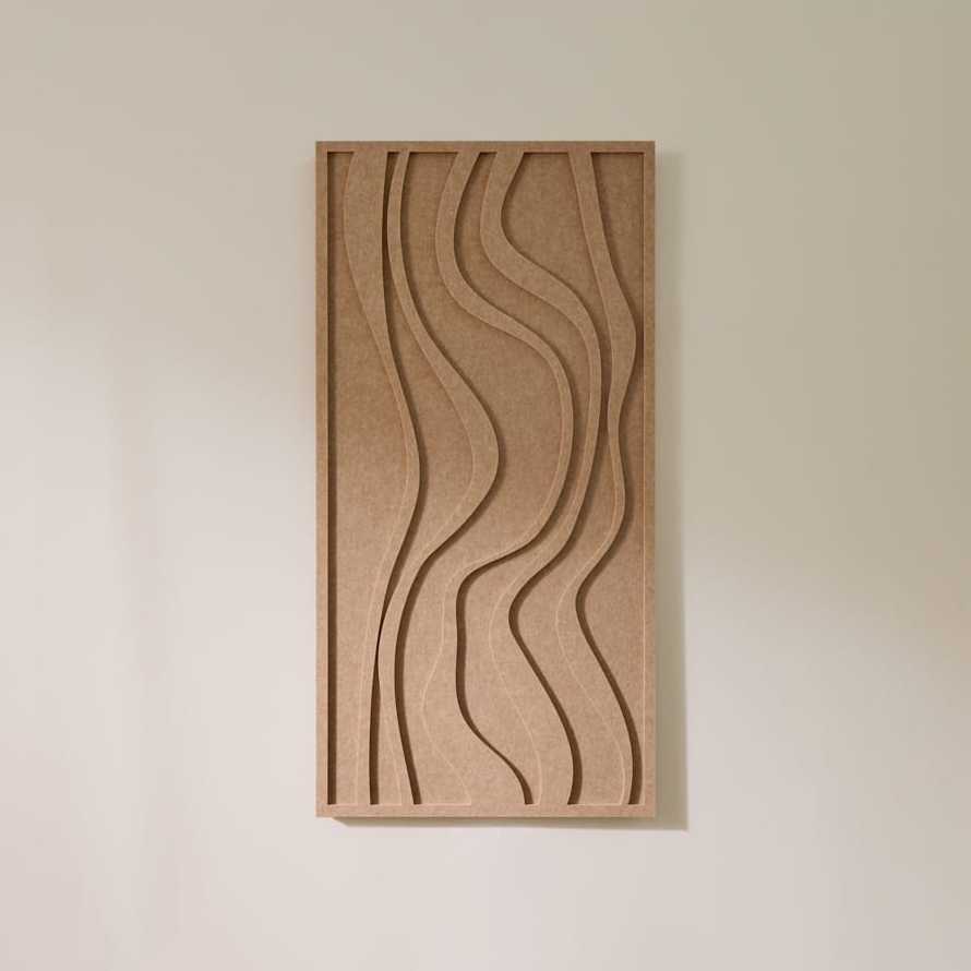 Mostra il prodotto Wave Long - Sand Beige | Single with border del produttore Arturel HQ