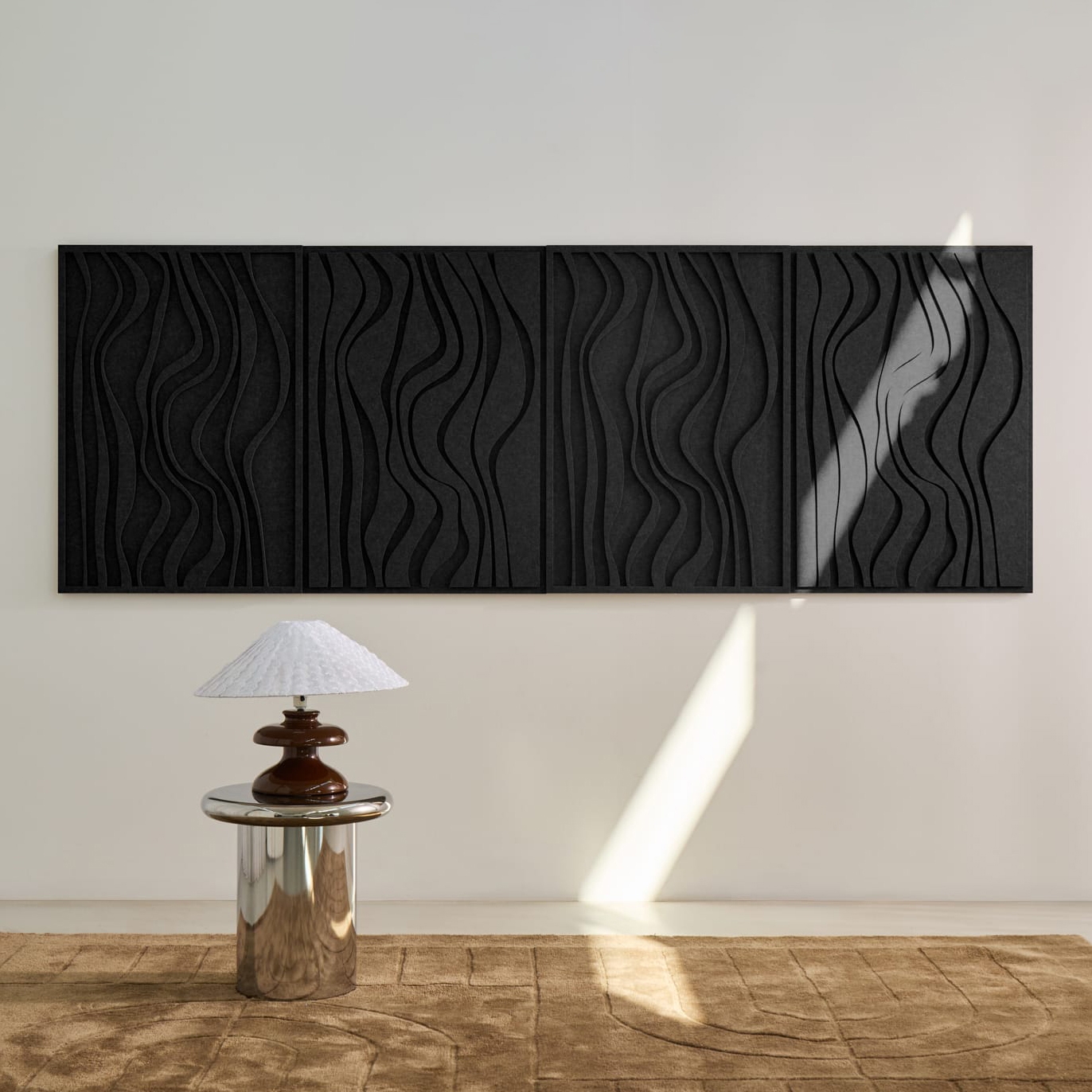 Wave Original - Night Black | Set of 4