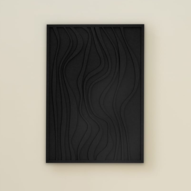Wave Original - Night Black | Single with border