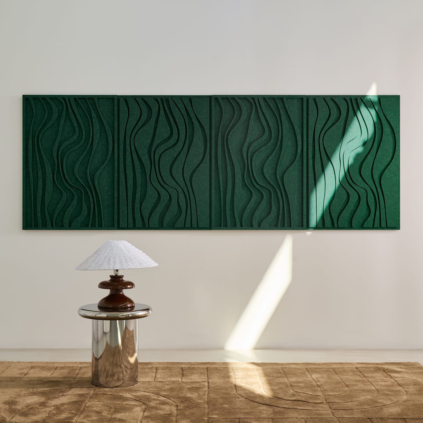 Display product Wave Original - Petroleum Green | Set of 4 from manufacturer Arturel HQ