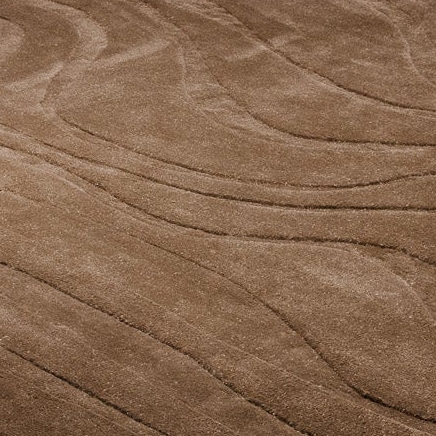 Vertoon produk Wave Rug - Walnut van vervaardiger Arturel HQ