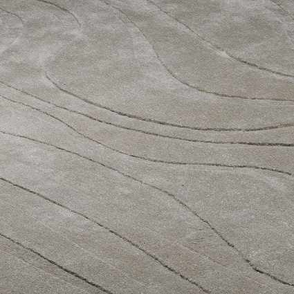 Wave Rug - Warm Grey