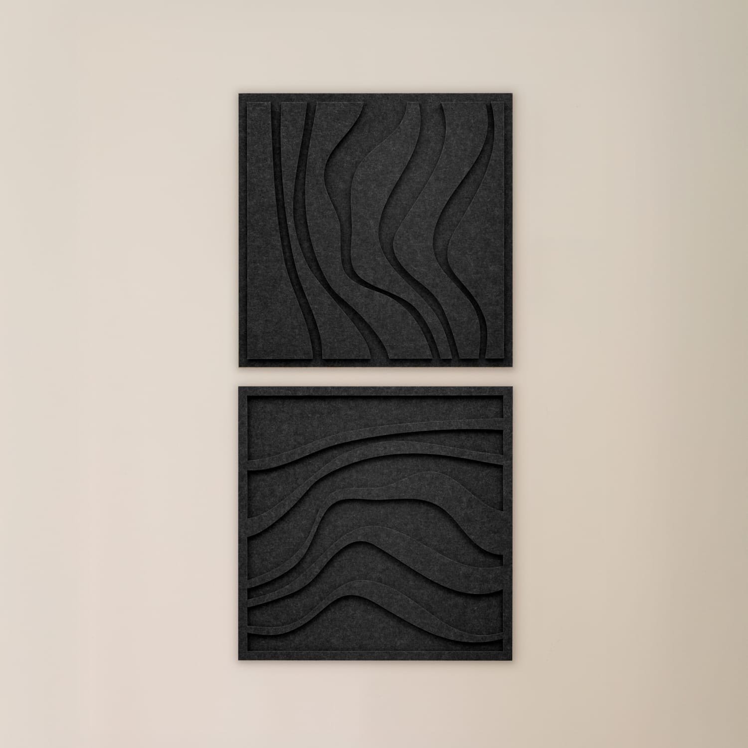 Mostra il prodotto Wave Tile - Night Black | Set of 2 del produttore Arturel HQ