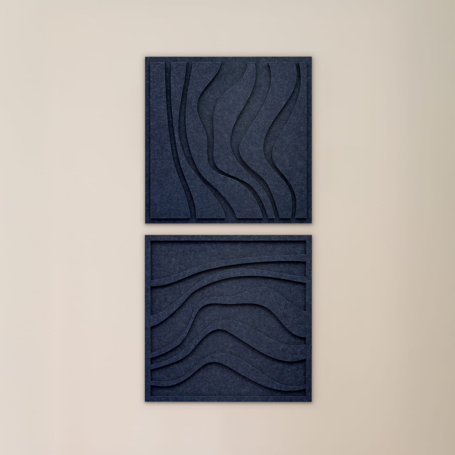 Wave Tile - Ocean Blue | Set of 2