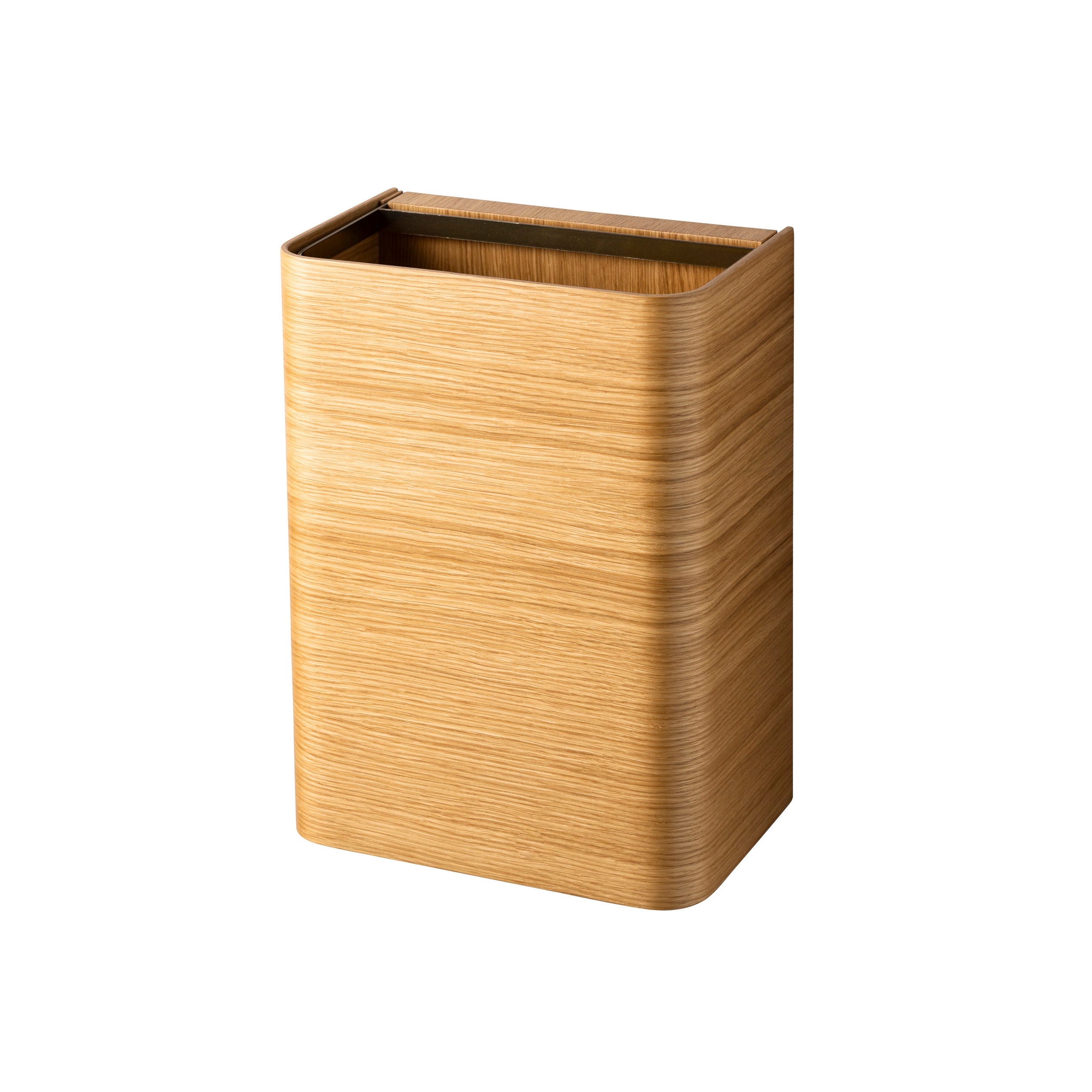 Mostra il prodotto Guivi – cestino da parete 14L – Rovere / Ottone del produttore Wuoma