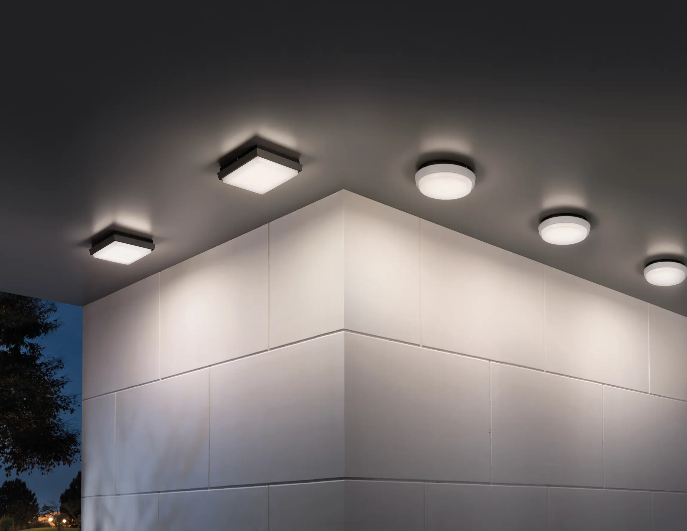 Zafferano - Alu wall-ceiling lamp
