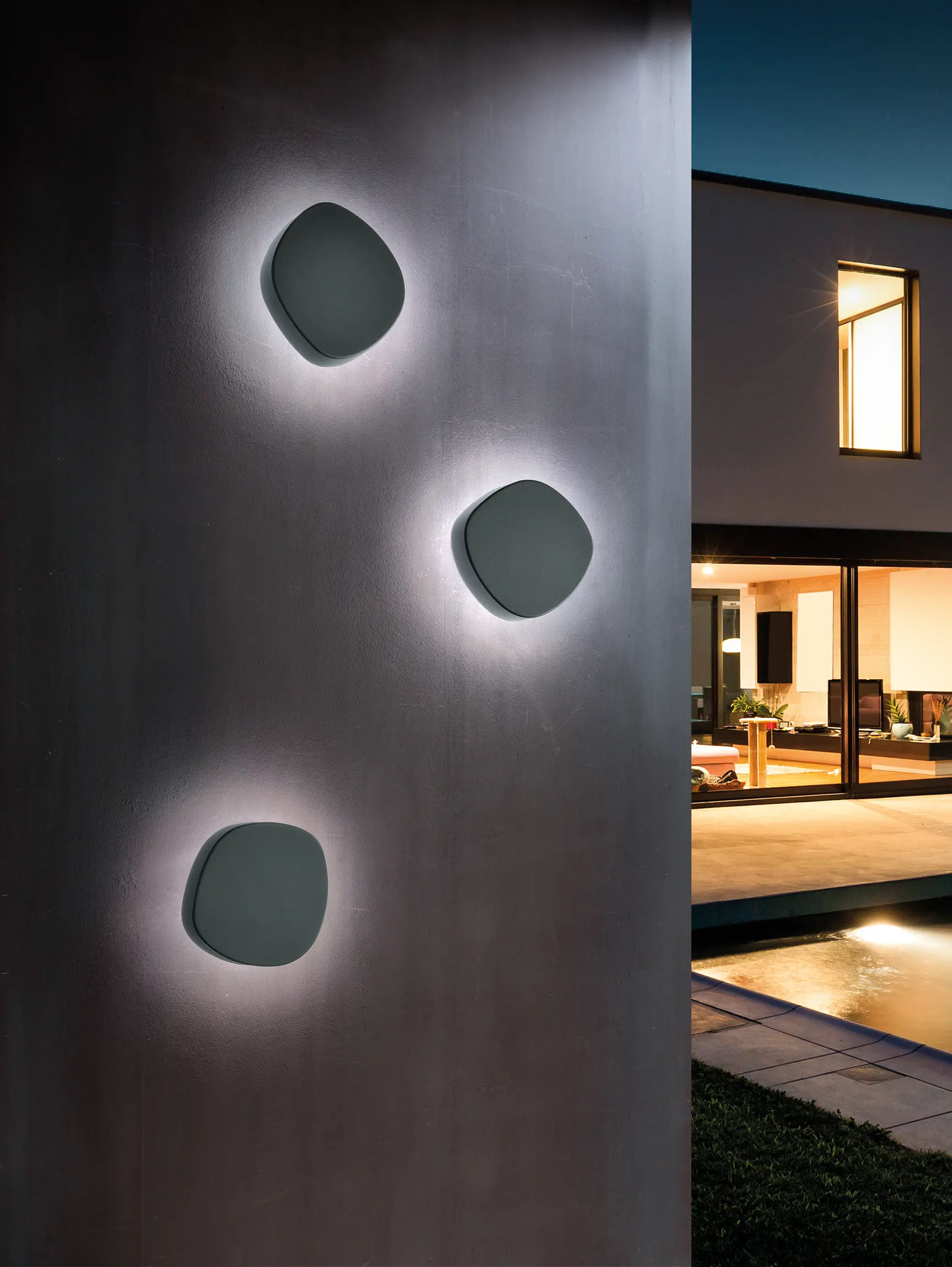 Zafferano - Ciottolo wall lamp