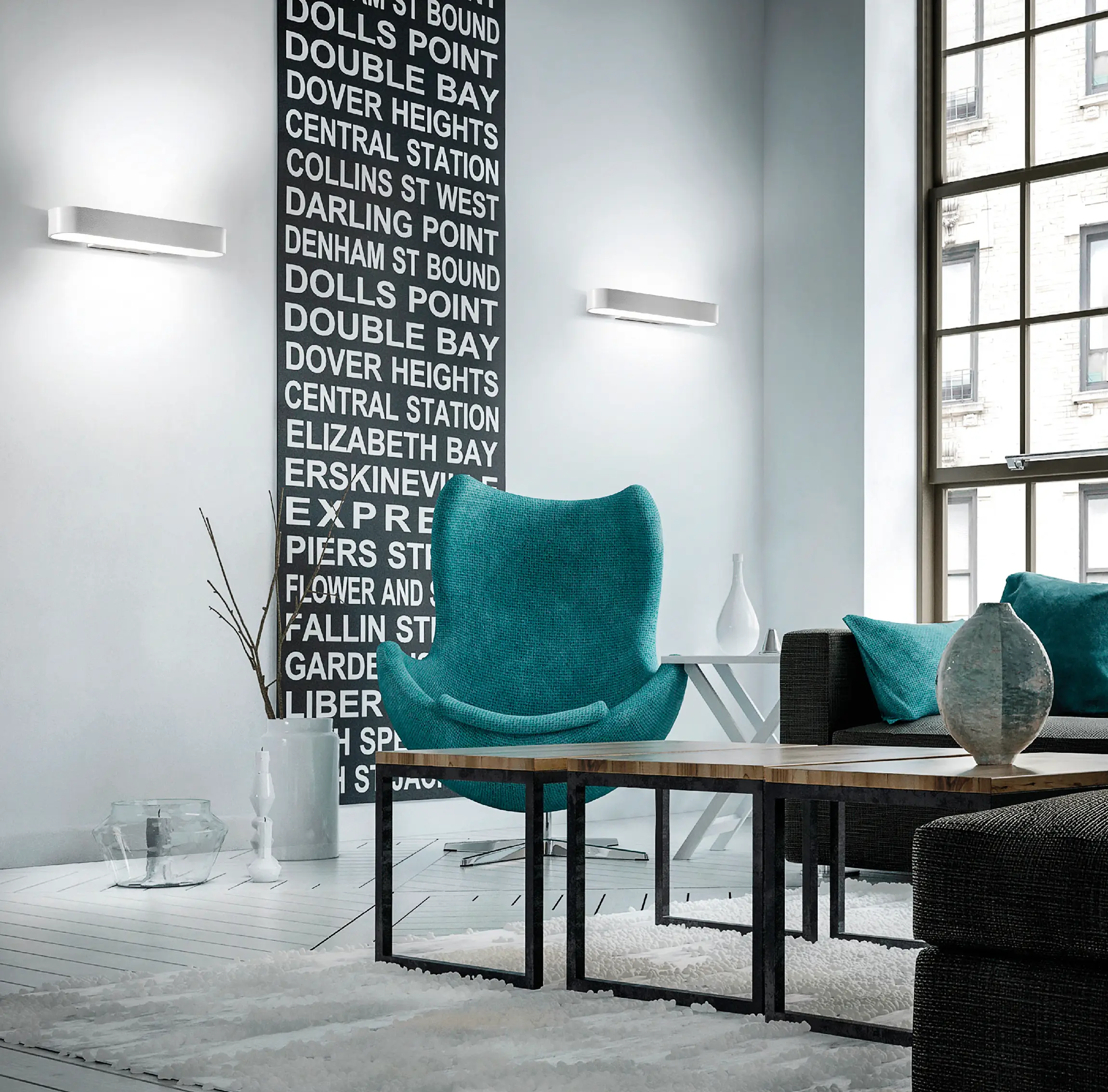 Zafferano - Cip wall lamp