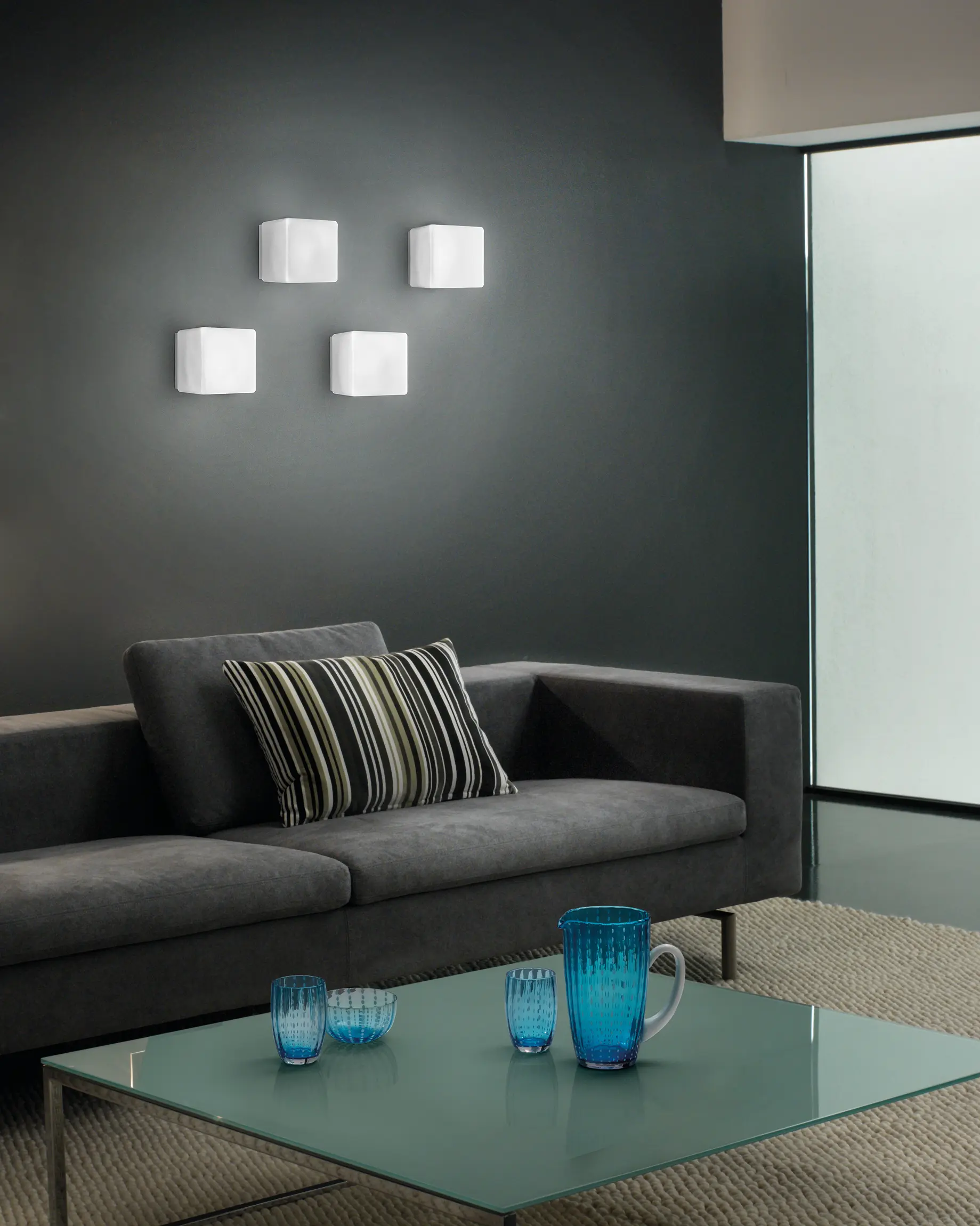 Zafferano - Dado wall-ceiling lamp