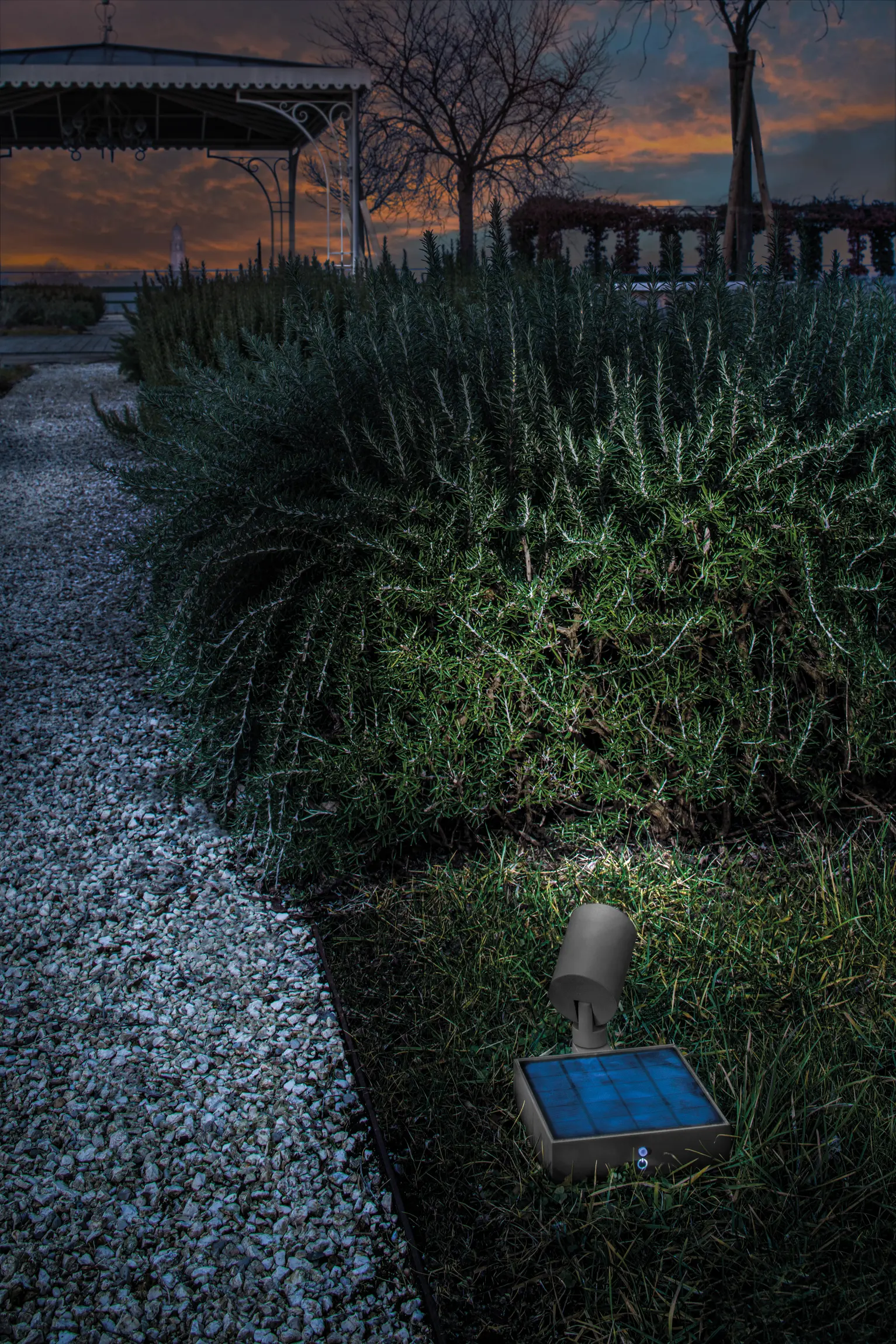 Zafferano - Solar spotlight lamp