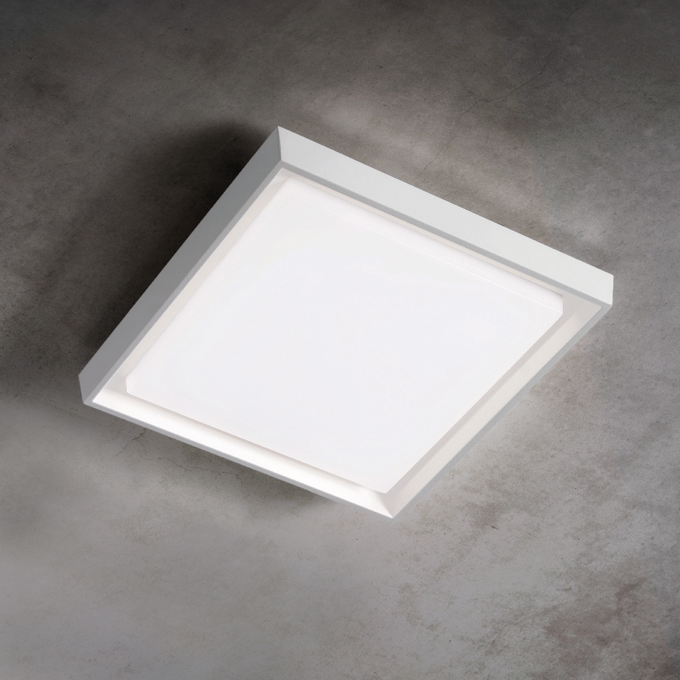 Alu wall-ceiling lamp