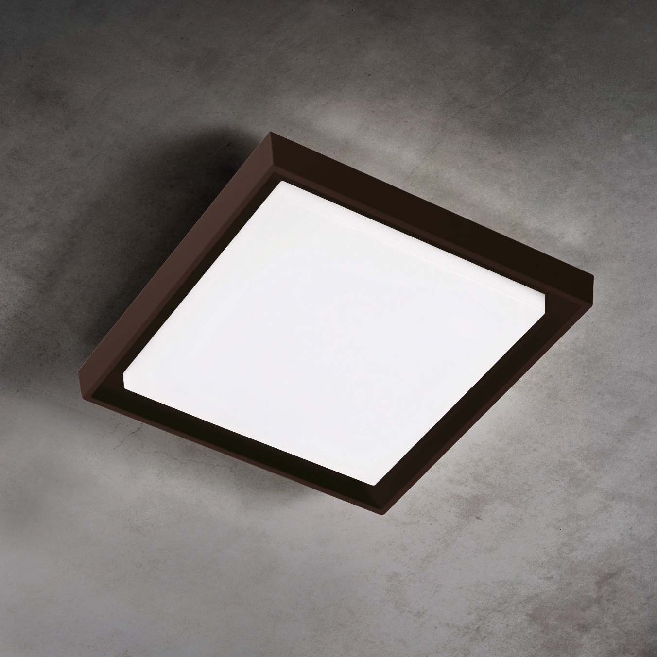 Alu wall-ceiling lamp
