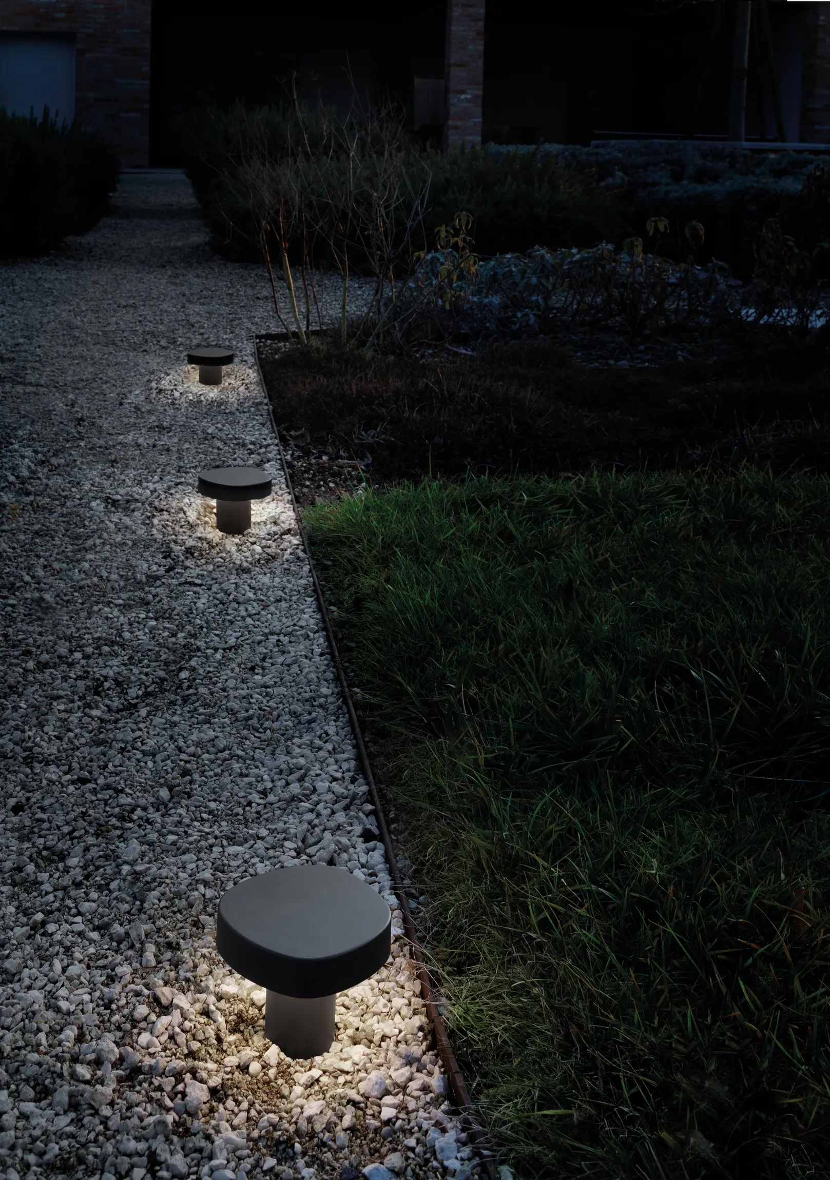 Zafferano - Ciottolo bollard lamp
