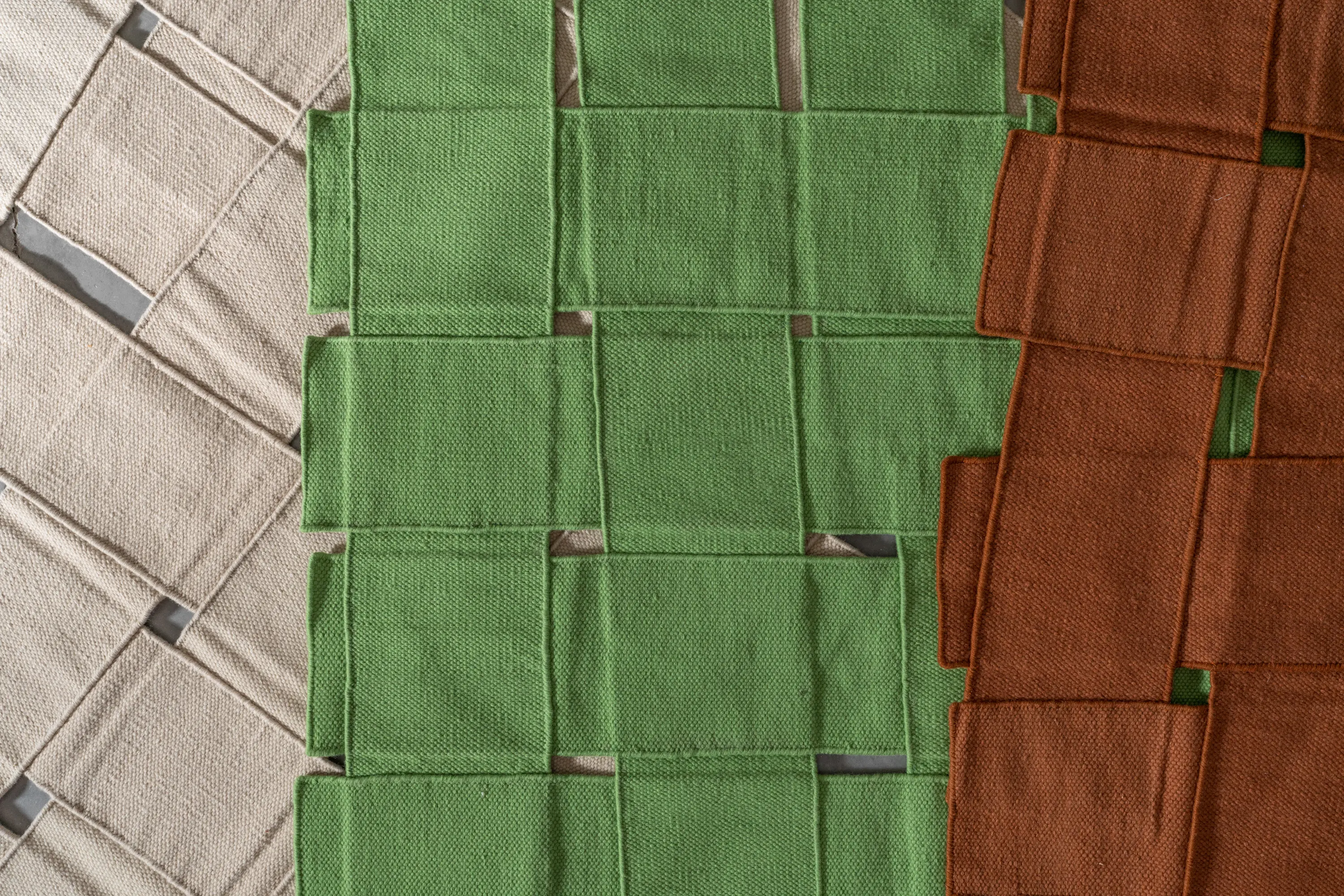 Urban Fabric Rugs - A TWICE WOVEN RUG | No. 5
