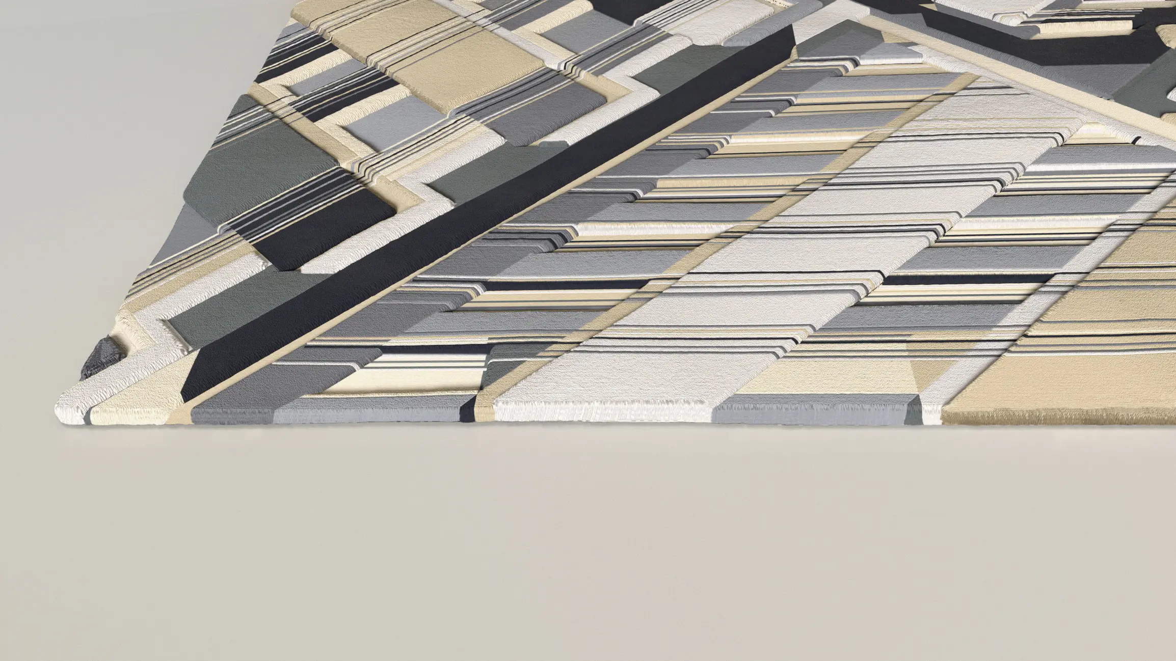 Urban Fabric Rugs - BUILDING PORTRAITS | Model A1