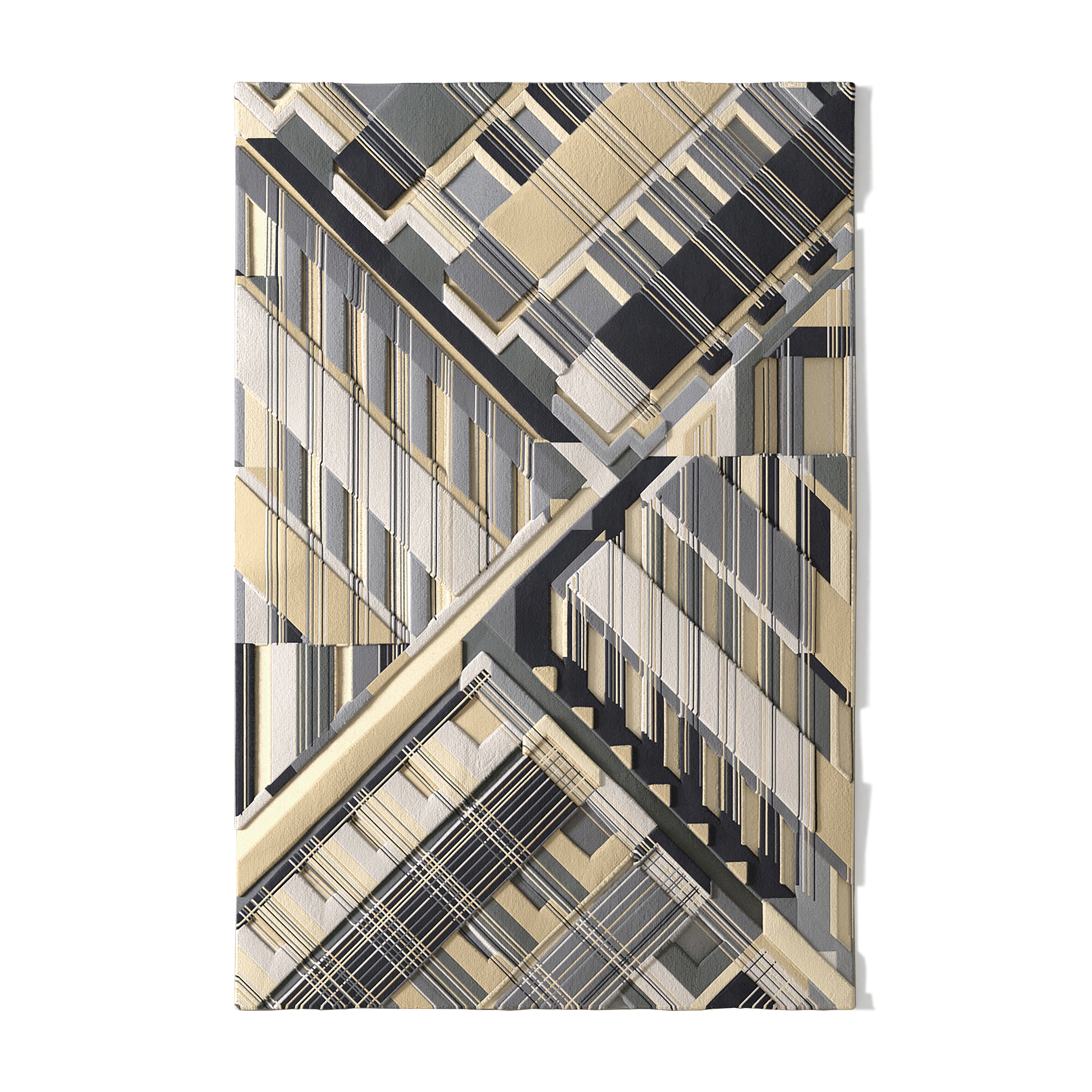 Display product BUILDING PORTRAITS | Model A1 from manufacturer Urban Fabric Rugs