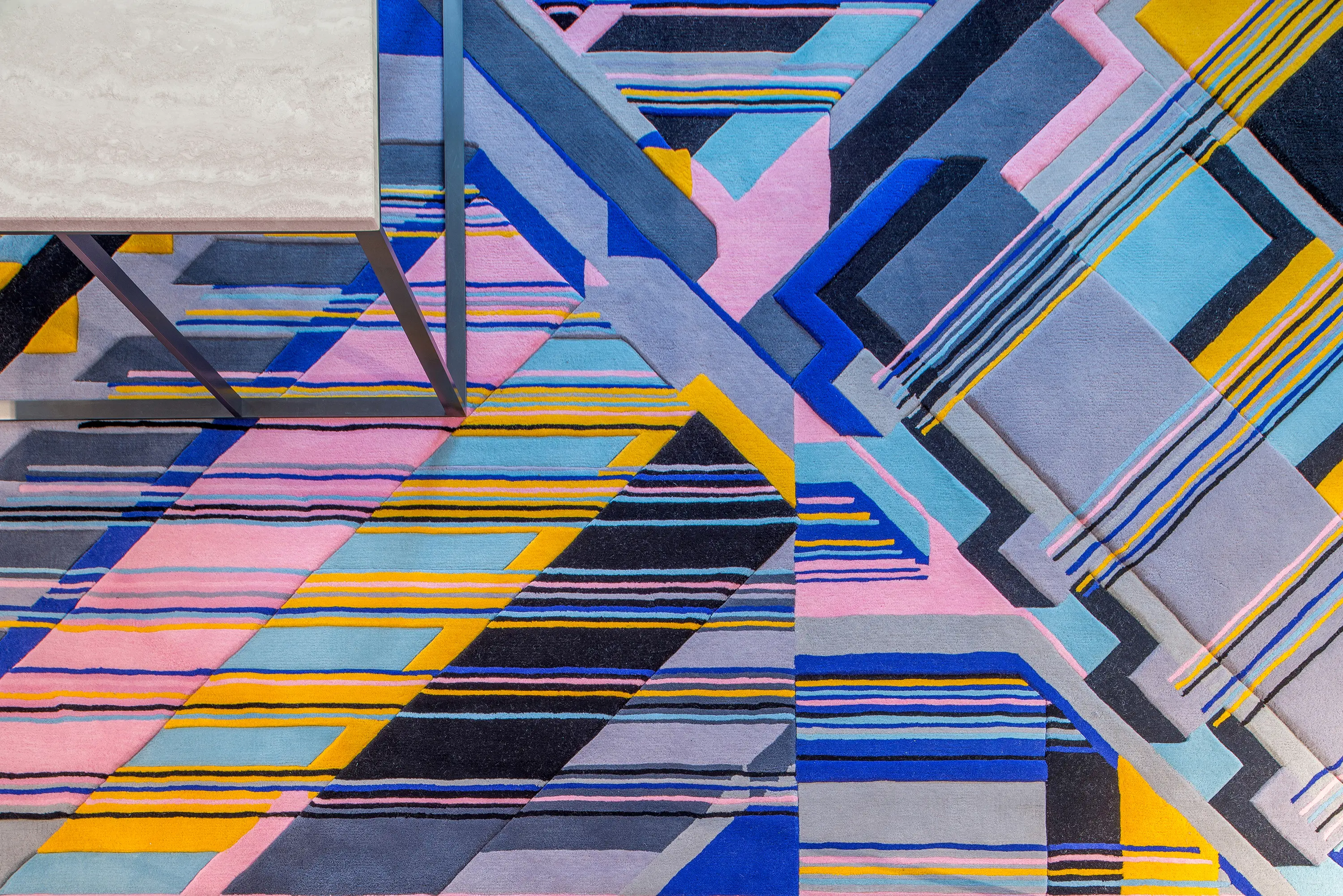 Urban Fabric Rugs - BUILDING PORTRAITS | Model A3