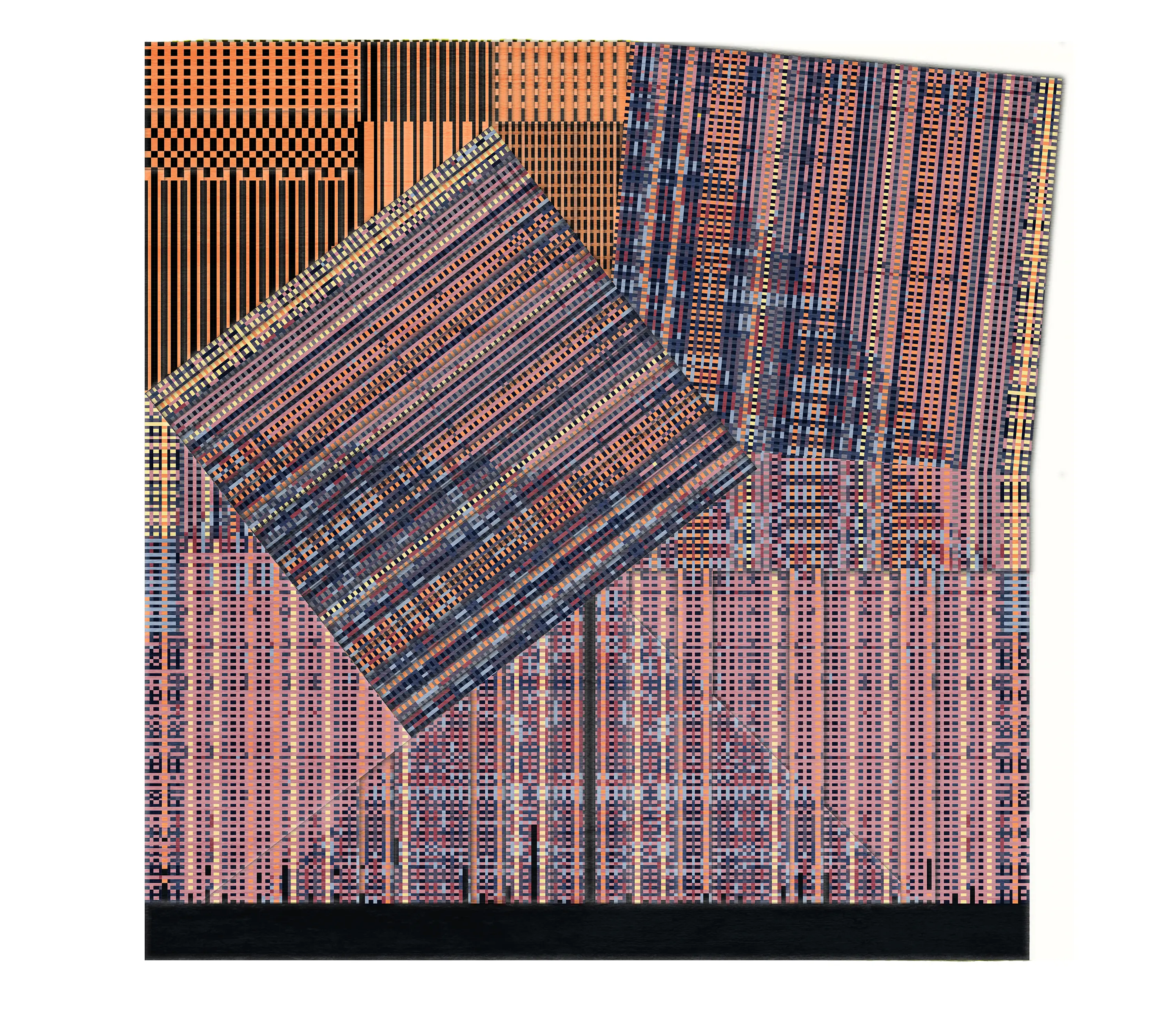 Urban Fabric Rugs - BUILDING PORTRAITS | Model B2